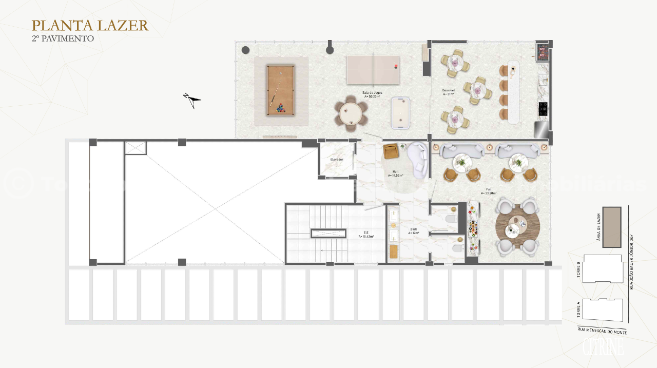 Foto do imóvel Apartamento com 3 suítes no Citrine Residence na Praia de Cabeçudas, Itajaí