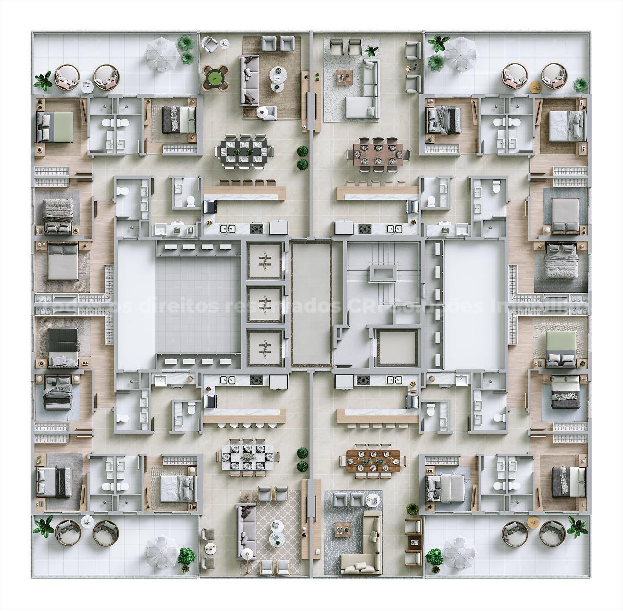 Foto do imóvel Apartamento á venda com 03 Suítes no Edifício Horizon da Construtora FG em Balneário Camboriú