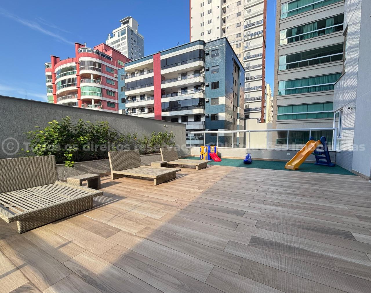 Foto do imóvel Apartamento mobiliado com 3 suítes e lazer completo no Residencial Brisas em Meia Praia – Itapema/SC
