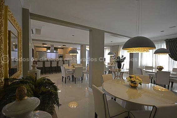 Foto do imóvel Apartamento mobiliado com Vista Mar e 3 Suítes no Residencial Madreperola – Meia Praia, Itapema/SC