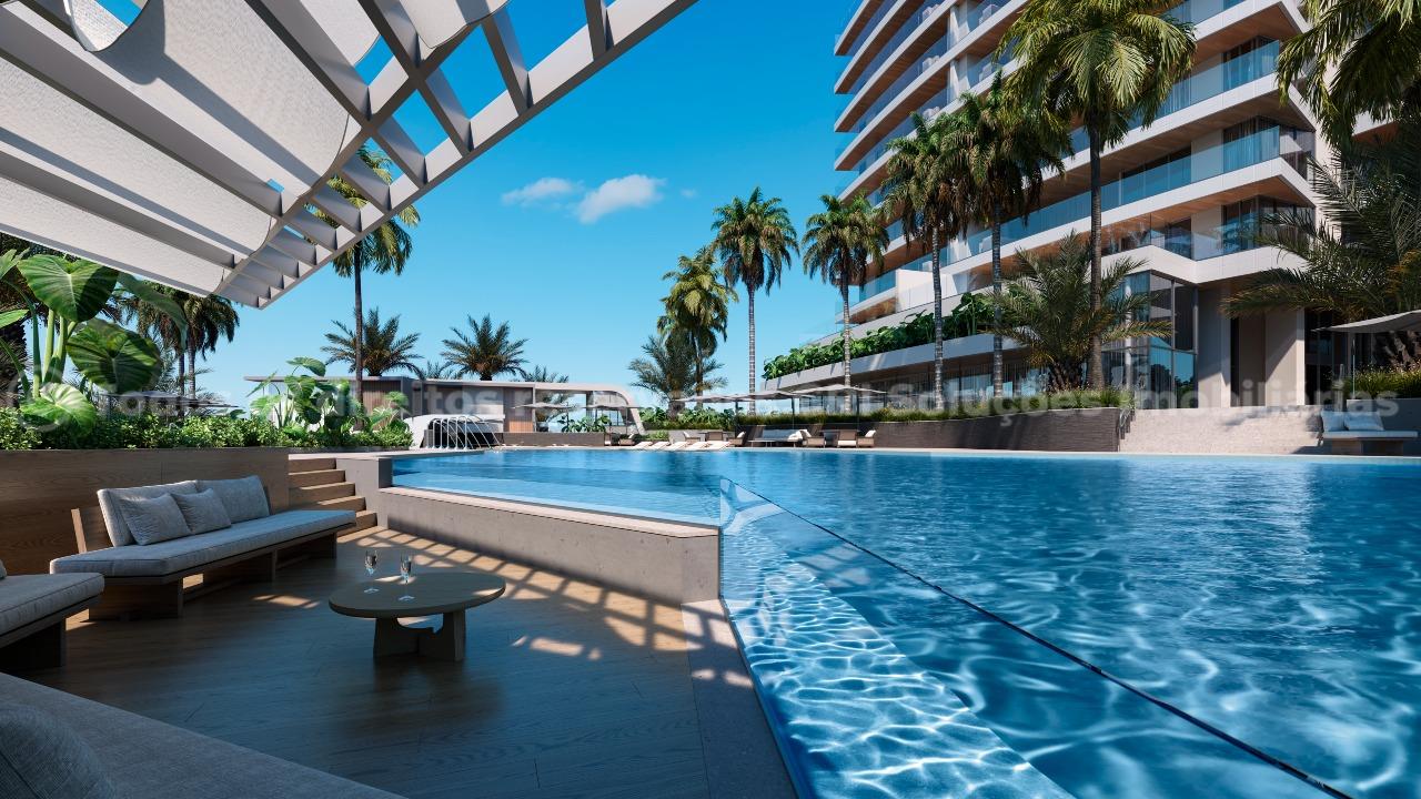 Foto do imóvel Apartamento na Torre Reserva Recife Brava Beach Itajaí com 4 suítes e 216m²