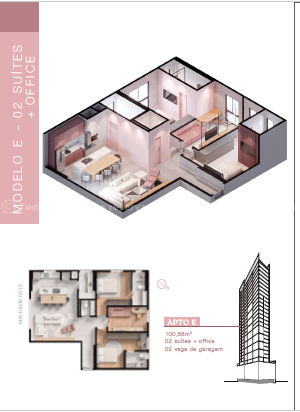 Foto do imóvel Apartamento no Edifício Plural em Porto Belo – 48m², 1 dormitório e lazer completo