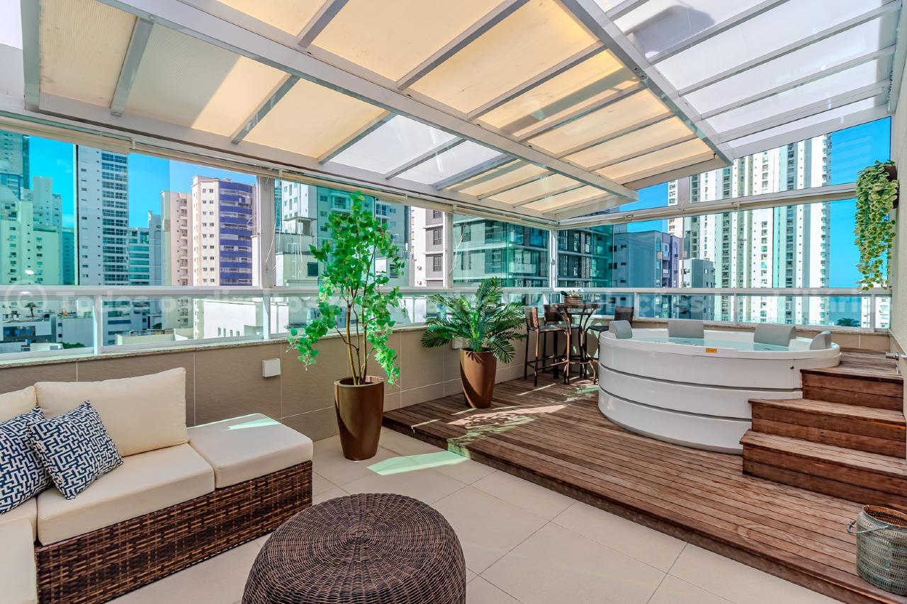 Foto do imóvel Apartamento Mobiliado á venda com 4 dormitórios sendo 2 Suítes no Edifício Bosque Belcanto no Pioneiros em Balneário Camboriú