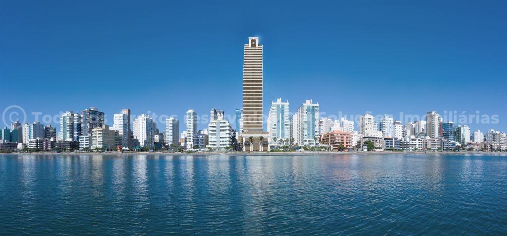 Foto do imóvel Apartamendo à venda na planta na Meia Praia de Itapema, com 4 suítes e 3 vagas de garagem