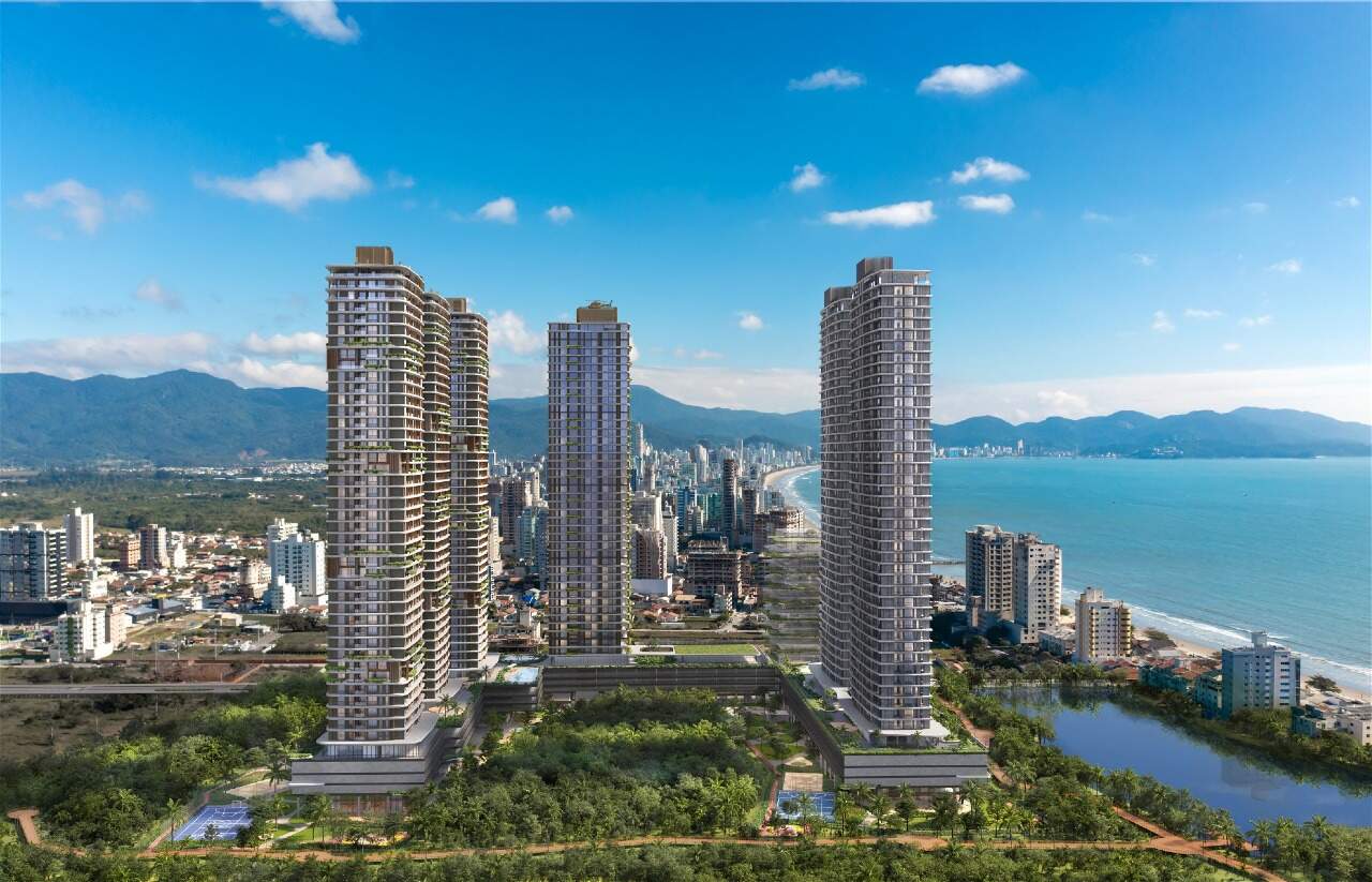 Foto do imóvel Apartamento no Lagom Perequê – 4 suítes e 3 vagas em Porto Belo