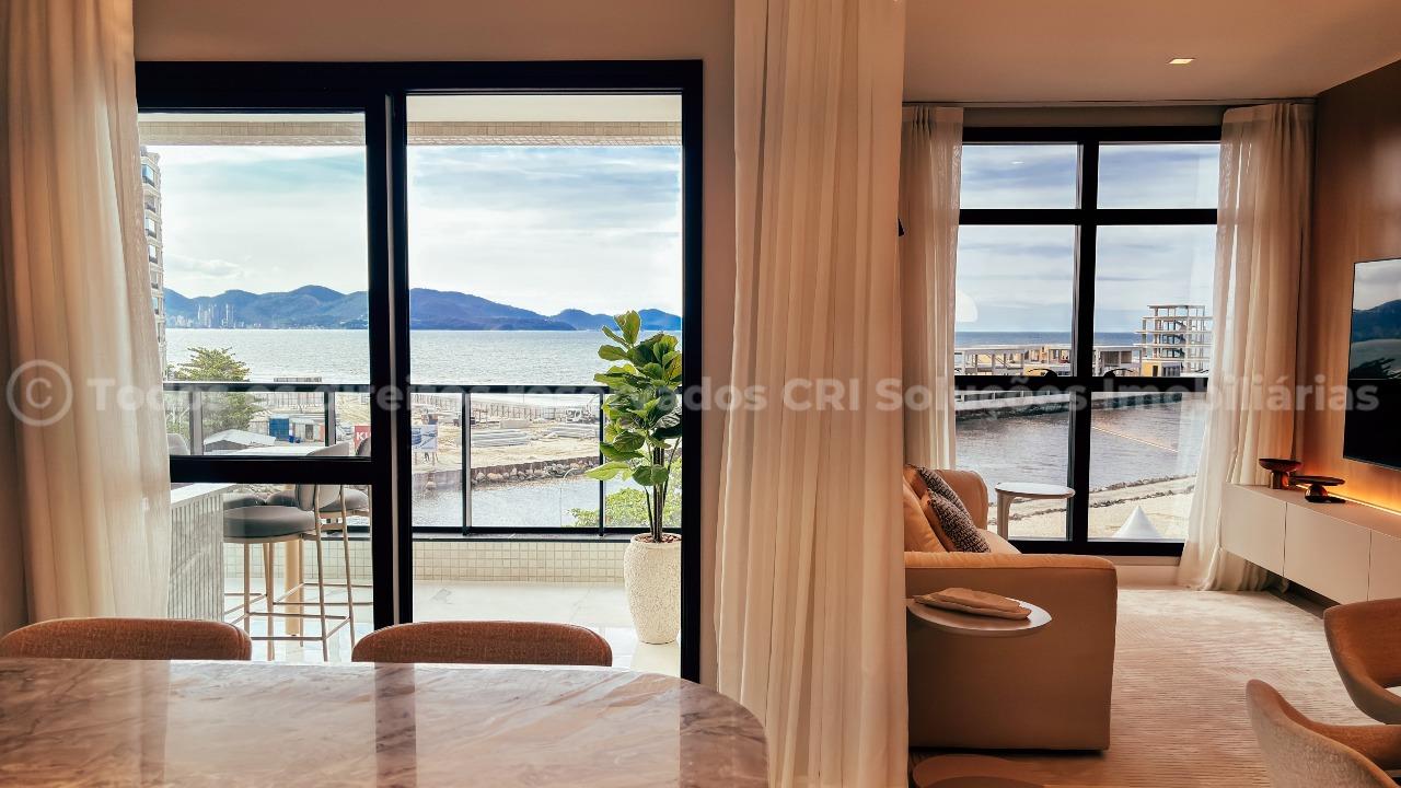 Foto do imóvel Apartamento frente mar em Porto Belo com 127 m² e área de lazer completa