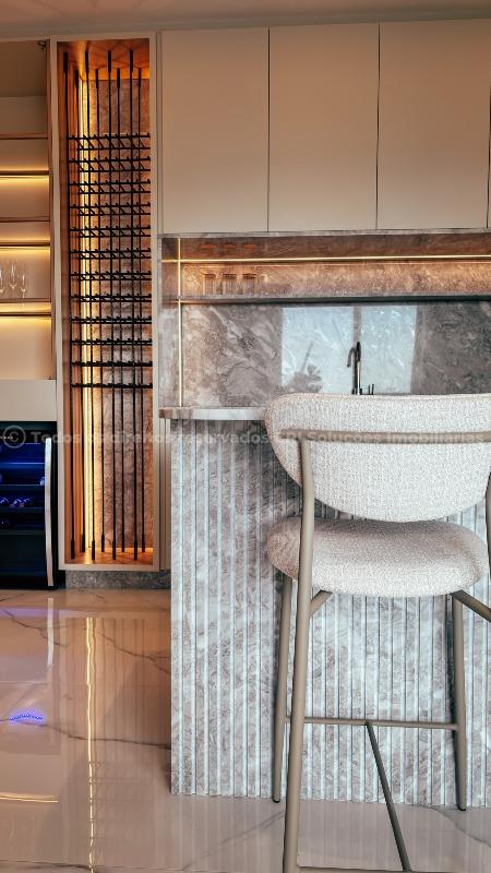 Foto do imóvel Apartamento frente mar em Porto Belo com 127 m² e área de lazer completa
