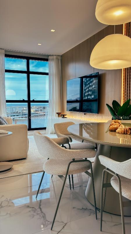 Foto do imóvel Apartamento frente mar em Porto Belo com 127 m² e área de lazer completa
