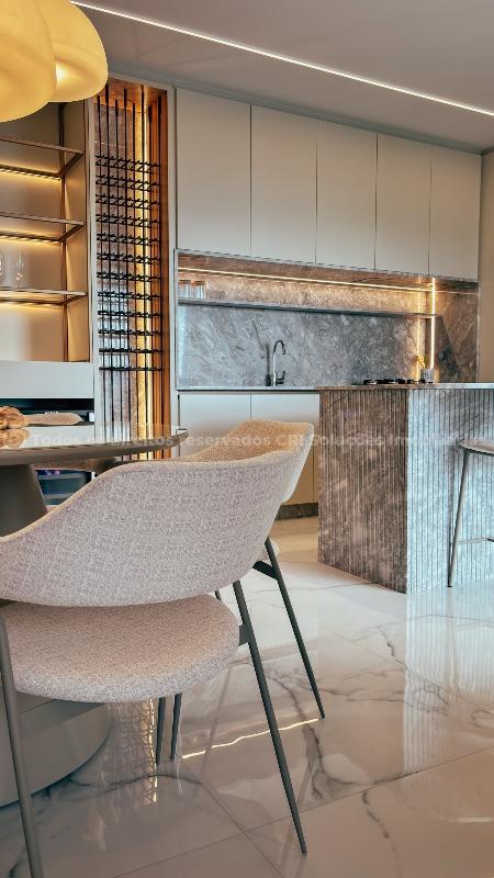 Foto do imóvel Apartamento frente mar em Porto Belo com 127 m² e área de lazer completa