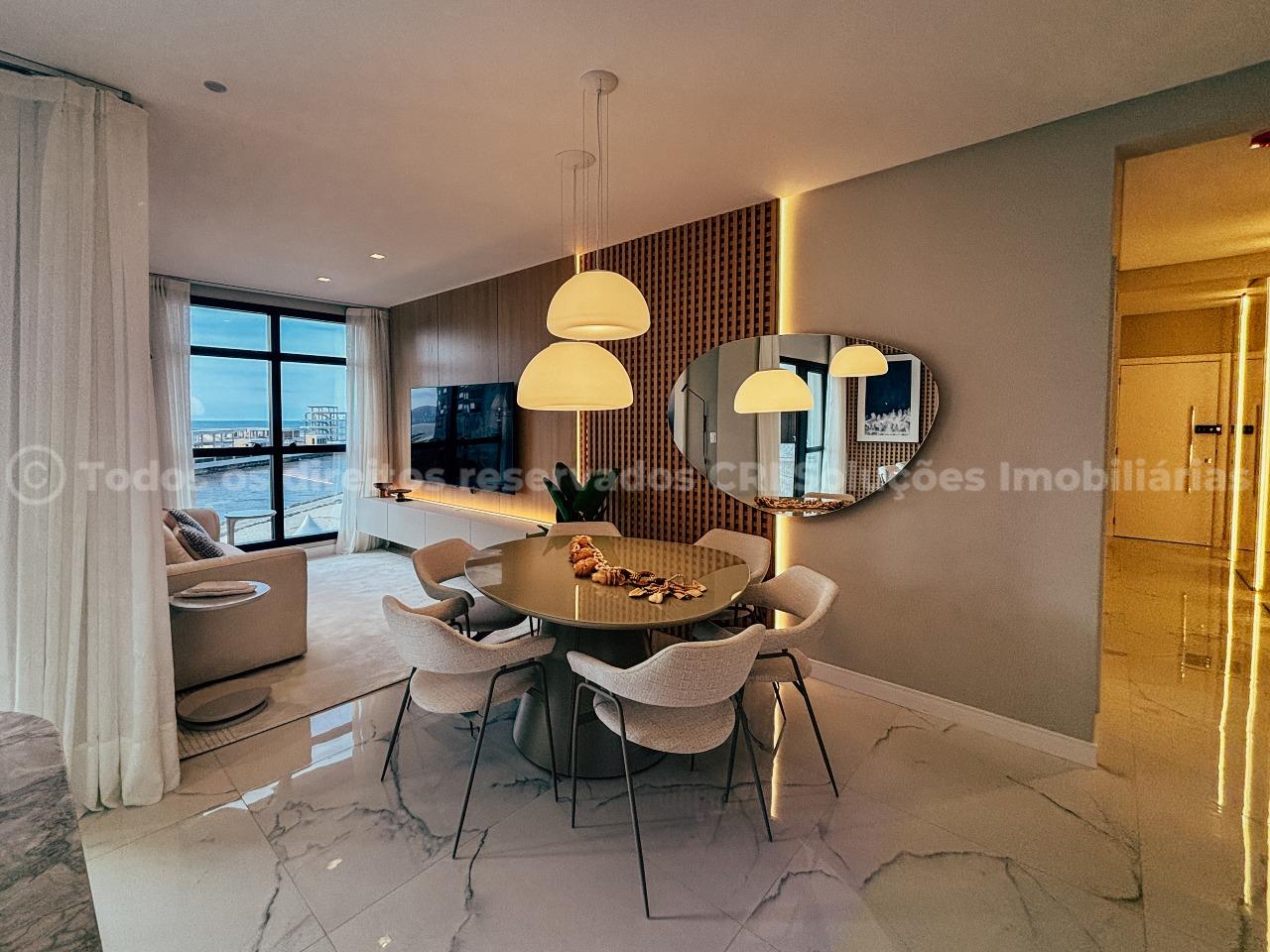 Foto do imóvel Apartamento frente mar em Porto Belo com 127 m² e área de lazer completa