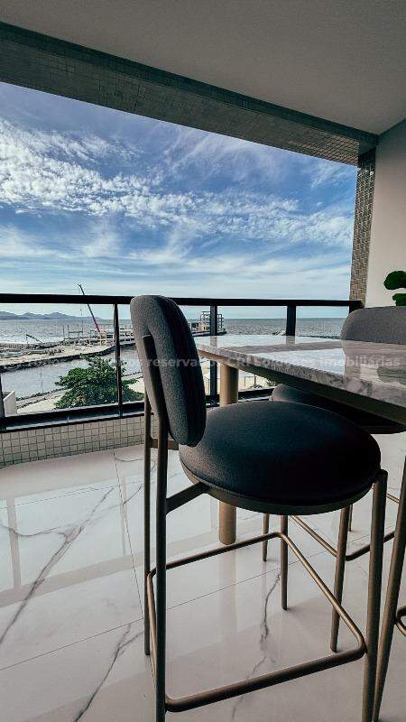 Foto do imóvel Apartamento frente mar em Porto Belo com 127 m² e área de lazer completa