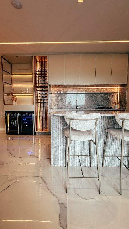 Foto do imóvel Apartamento frente mar em Porto Belo com 127 m² e área de lazer completa