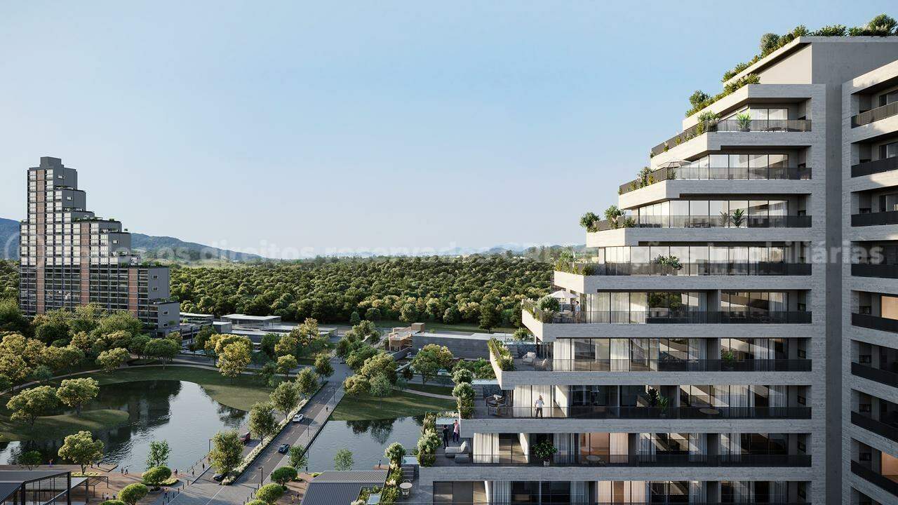 Foto do imóvel Apartamento à venda na planta com 1 dormitório e 1 vaga de garagem no Vértice, no Viva Park em Porto Belo