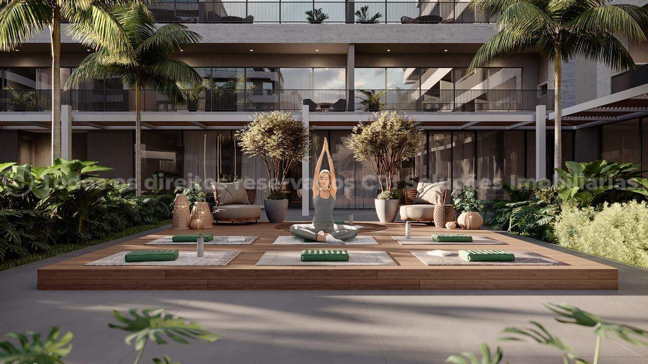 Foto do imóvel Apartamento à venda na planta com 1 dormitório e 1 vaga de garagem no Vértice, no Viva Park em Porto Belo