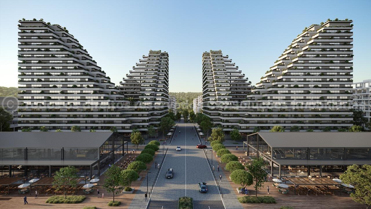 Foto do imóvel Apartamento à venda na planta com 1 dormitório e 1 vaga de garagem no Vértice, no Viva Park em Porto Belo
