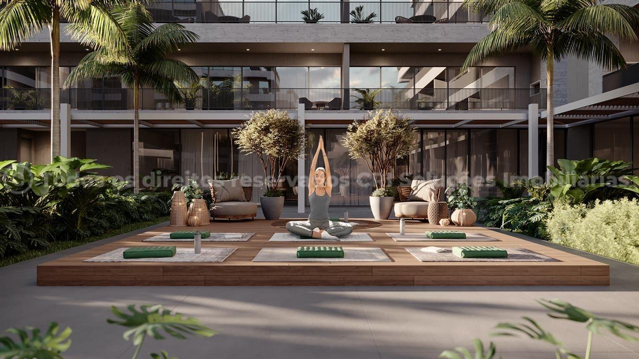 Foto do imóvel Apartamento à venda na planta com 1 dormitório e 1 vaga de garagem no Vértice, no Viva Park em Porto Belo