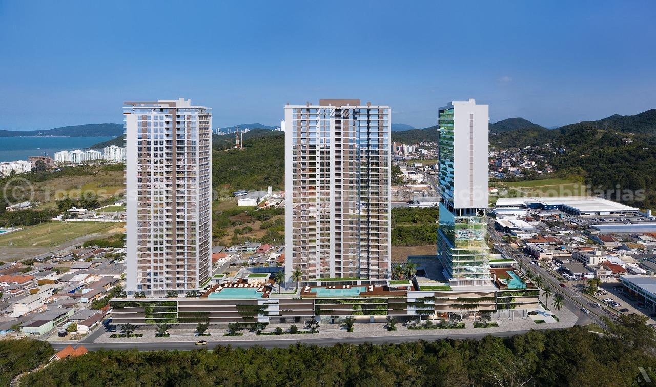 Foto do imóvel Apartamento alto padrão à venda na planta com 3 dormitórios sendo 1 suíte e 2 vagas de garagem no Torres da Brava em Itajaí 