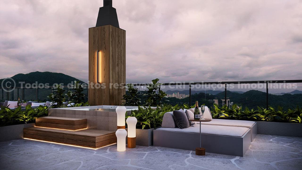 Foto do imóvel Apartamento à venda na planta com 2 dormitórios sendo 1 suíte e 1 vaga de garagem no Pantai Brava House, na famosa Praia Brava de Itajaí