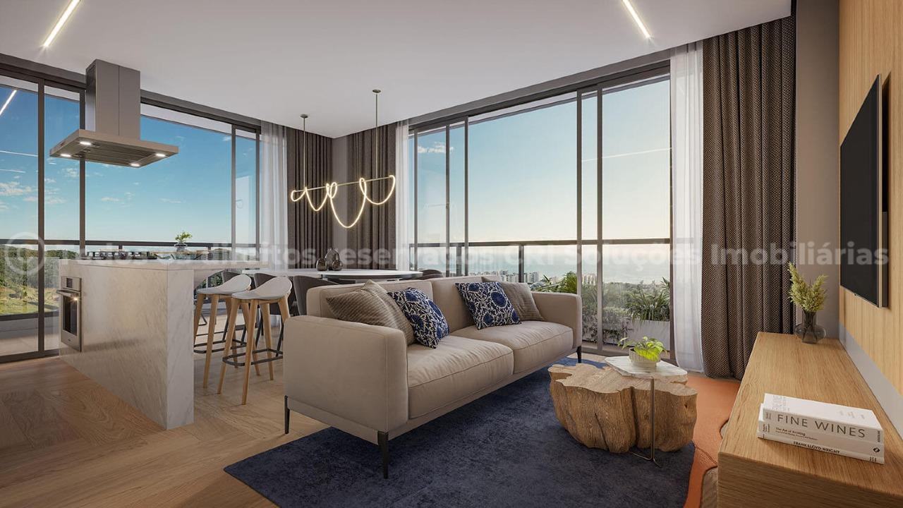 Foto do imóvel Apartamento à venda na planta com 2 dormitórios sendo 1 suíte e 1 vaga de garagem no Pantai Brava House, na famosa Praia Brava de Itajaí