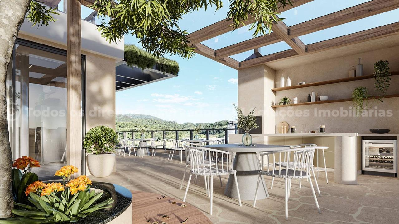 Foto do imóvel Apartamento à venda na planta com 2 dormitórios sendo 1 suíte e 1 vaga de garagem no Pantai Brava House, na famosa Praia Brava de Itajaí
