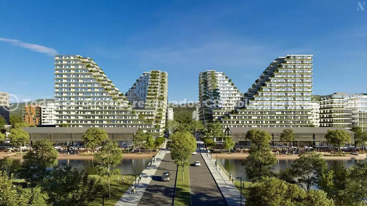 Foto do imóvel Apartamento à venda na planta com 1 suíte e 1 vaga de garagem no Vértice Viva Park em Porto Belo