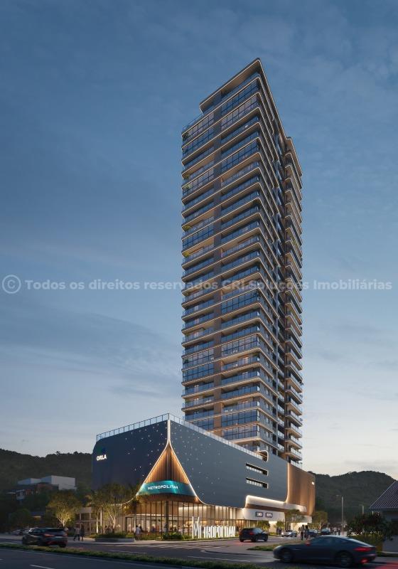 Foto do imóvel Apartamento na planta à venda com 1 dormitório e 1 vaga de garagem no Metropólitan, no Bairro São João em Itajaí