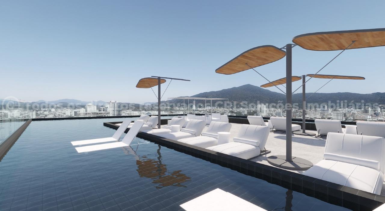 Foto do imóvel Apartamento na planta à venda com 1 dormitório e 1 vaga de garagem no Metropólitan, no Bairro São João em Itajaí