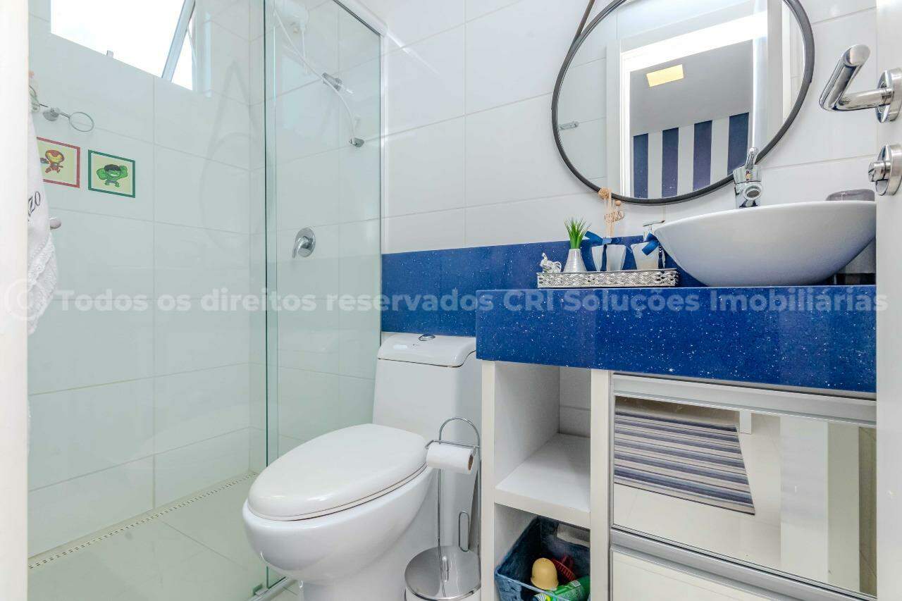 Foto do imóvel Apartamento no Edifício Jardim das Águas no Centro de Itajaí com 2 Quartos, 2 Suítes, Lavabo e 2 Vagas de Garagem, Mobiliado