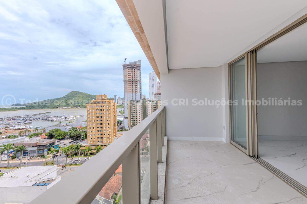Foto do imóvel Apartamento no Edifício Soho 538 Residence com 03 Suítes vista mar na Praia Brava em Itajaí.