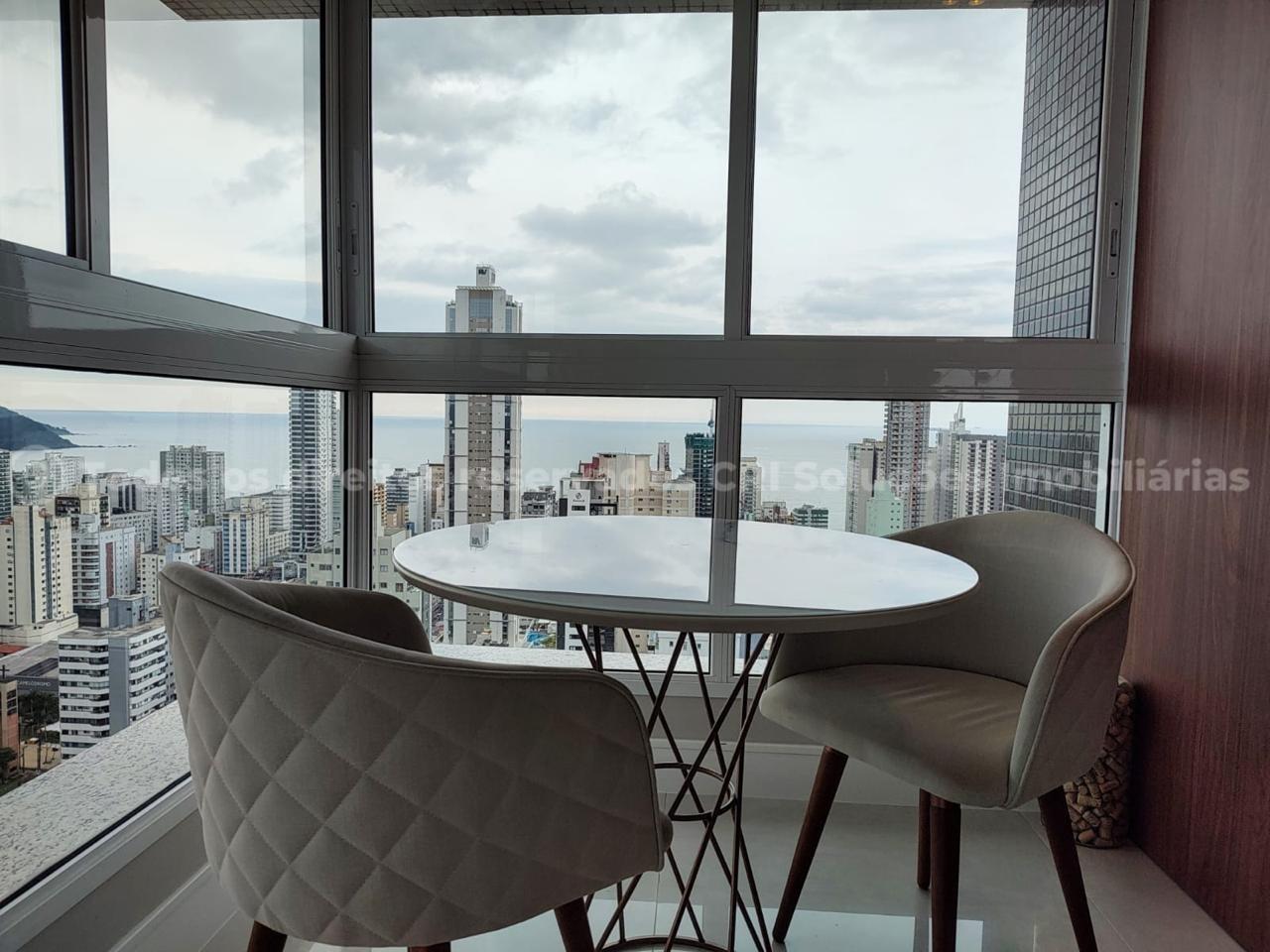 Foto do imóvel Apartamento Mobiliado com Vista para o Mar | 4 Quartos e 4 Suítes | Biarritz Residence – Centro de Balneário Camboriú