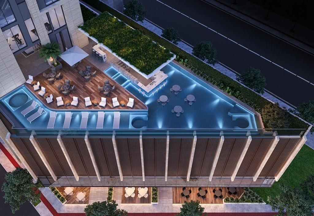 [Edificio] Apartamento à venda 135 Jardins : Piscina