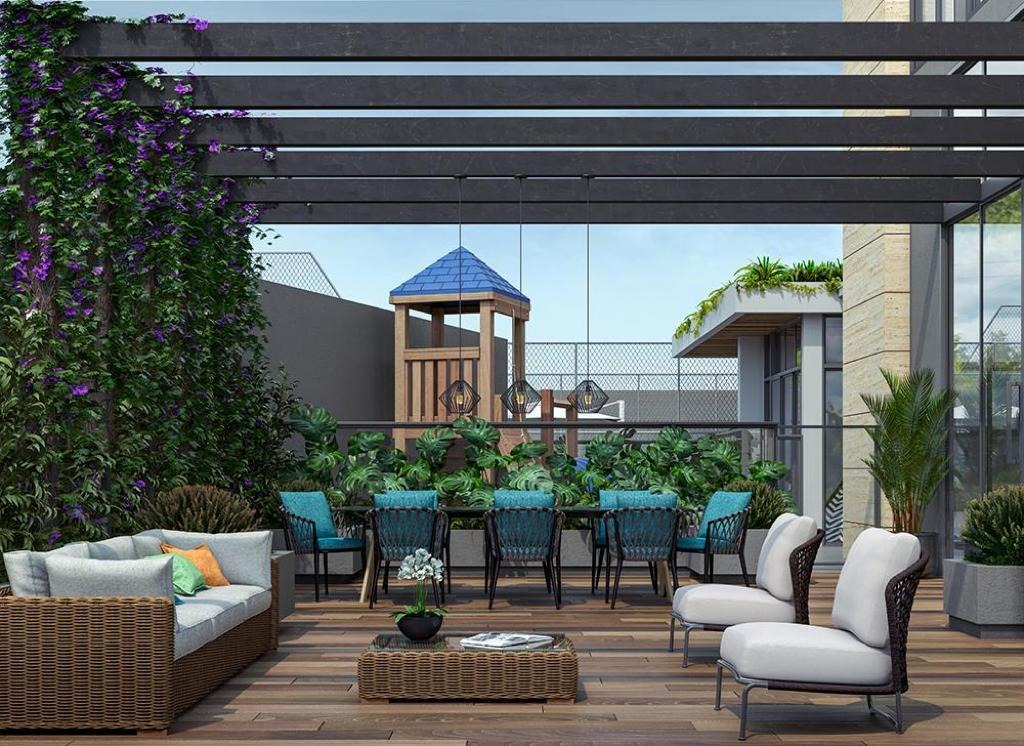 [Edificio] Apartamento à venda 135 Jardins : Espaço garden