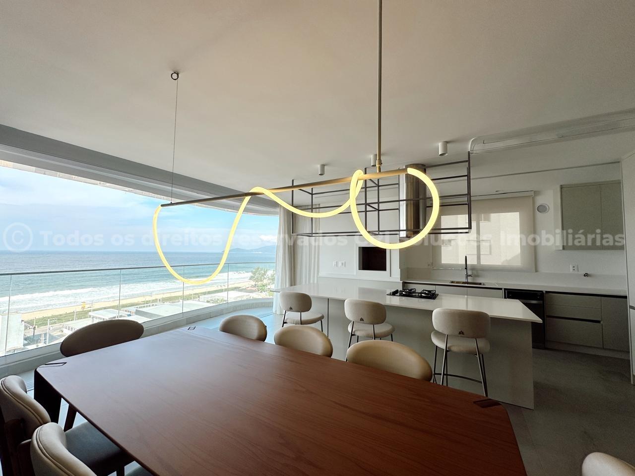 Foto do imóvel Apartamento mobiliado no Le Blanc Praia Brava com 4 suítes e vista para o mar