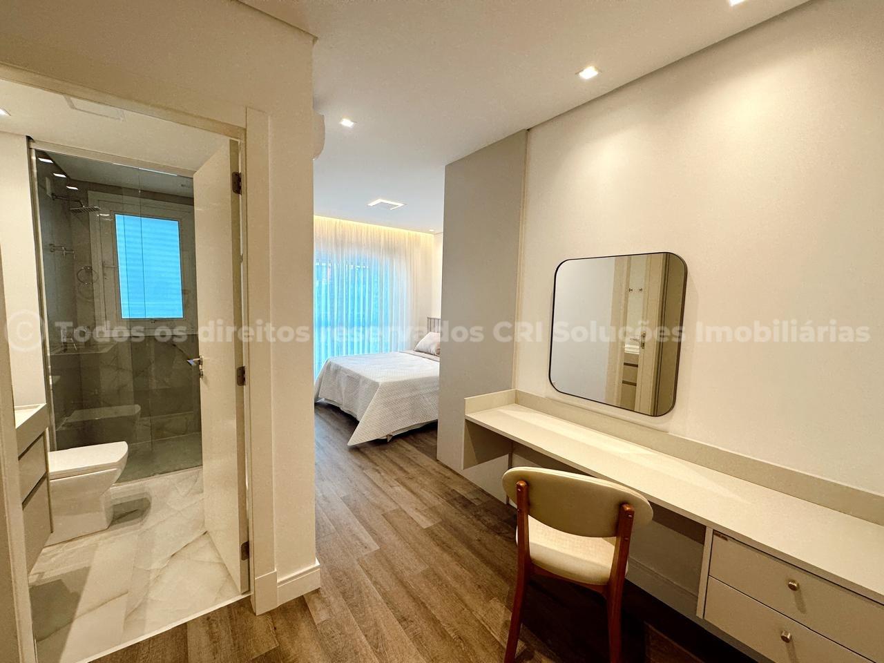 Foto do imóvel Apartamento mobiliado no Le Blanc Praia Brava com 4 suítes e vista para o mar