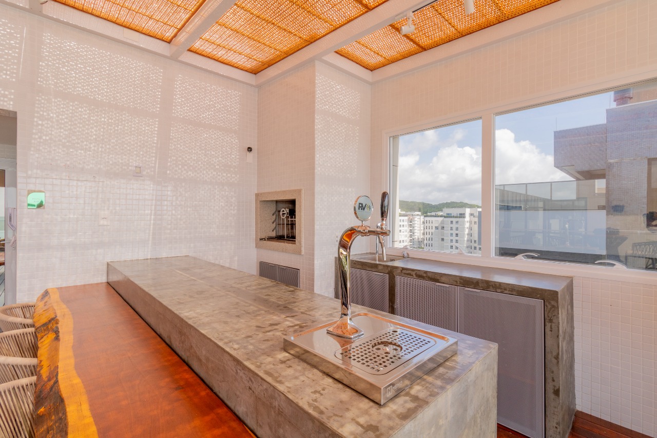 Foto do imóvel Apartamento mobiliado no Le Blanc Praia Brava com 4 suítes e vista para o mar