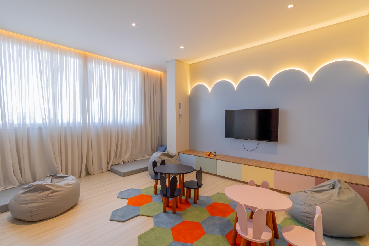 Foto do imóvel Apartamento mobiliado no Le Blanc Praia Brava com 4 suítes e vista para o mar