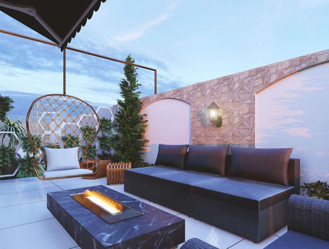 [Edificio] Apartamento à venda Pontal di Vitta: Terraço