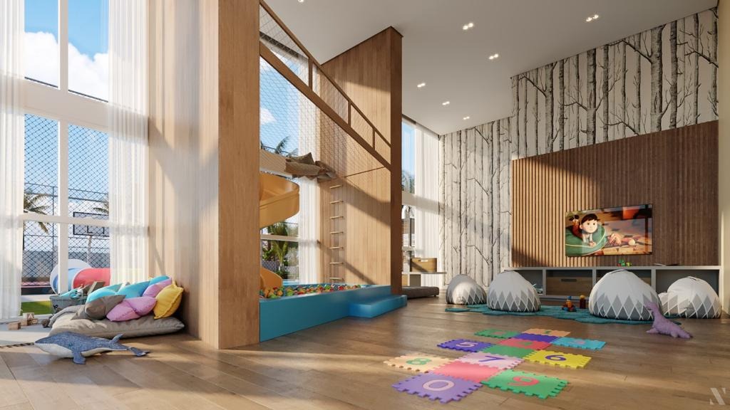 [Edificio] Apartamento à venda Ápice Towers: Espaço kids