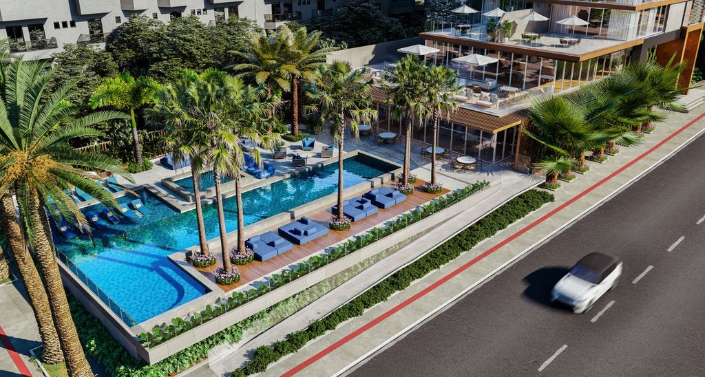 Apartamento com 4 Suítes no Edifício Sunny Coast no Centro em Itapema