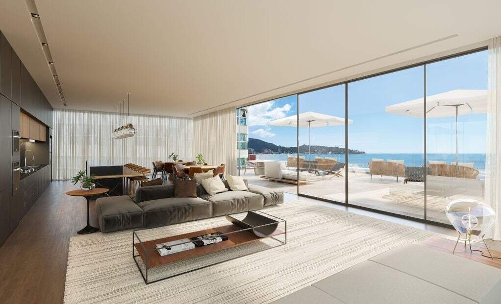 Foto do imóvel Apartamento 4 suítes com vista para o mar no Edifício Sunny Coast em Itapema
