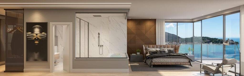 Foto do imóvel Apartamento 4 suítes com vista para o mar no Edifício Sunny Coast em Itapema