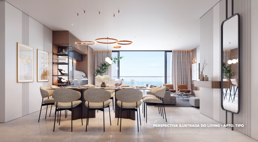 Foto do imóvel Apartamento de 4 Suítes no Harmony Ocean Front na Praia Central Balneário Camboriú