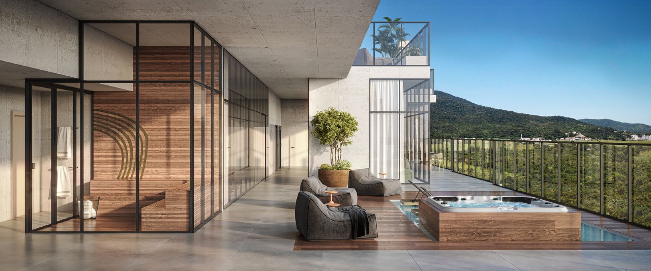 Foto do imóvel Studio a venda no Edificio Voz 01 Quarto sendo 01 Suite em Porto Belo no Viva Park