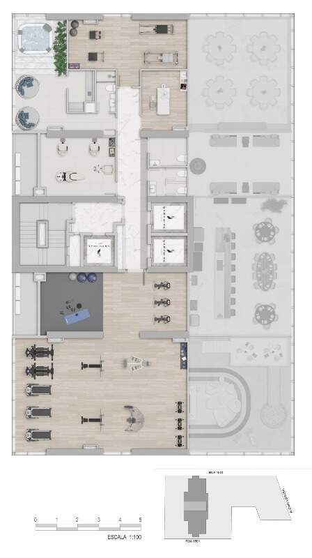 Foto do imóvel Apartamento na Planta com 04 dormitório á venda no Edifício Sapphire Tower em Balneário Camboriú