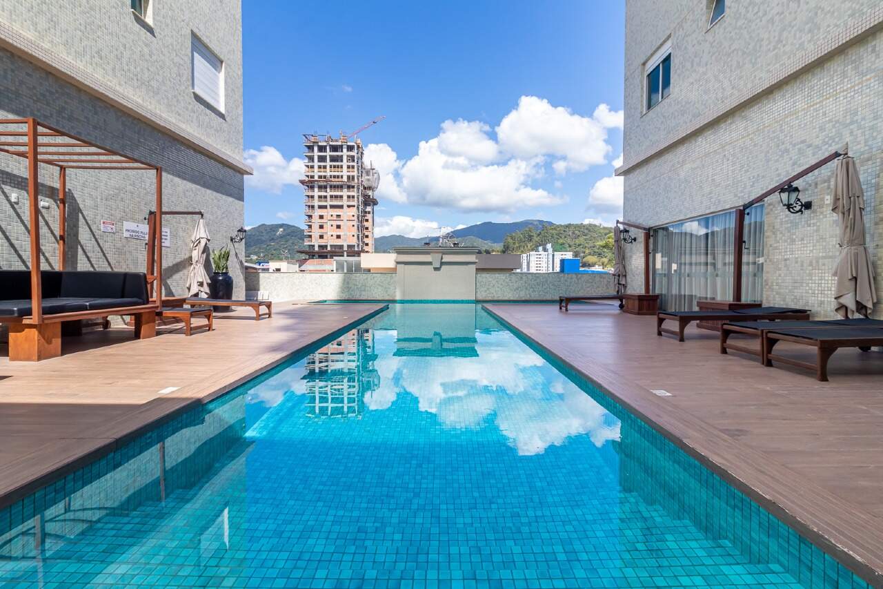 Foto do imóvel Apartamento 3 suítes com vista mar no centro de Itapema – 149m²