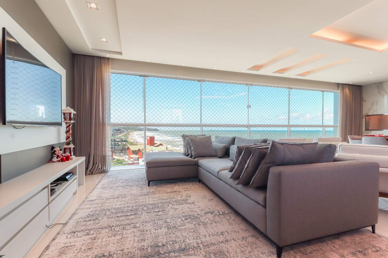Foto do imóvel Apartamento mobiliado no Mirage Residence Praia Brava com 4 suítes e vista para o mar