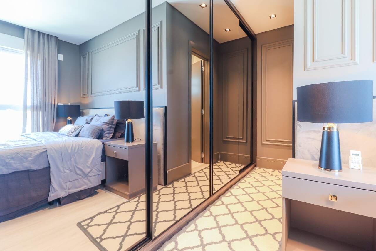 Foto do imóvel Apartamento mobiliado no Mirage Residence Praia Brava com 4 suítes e vista para o mar