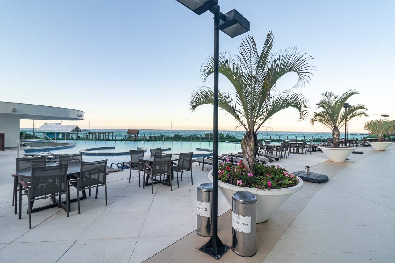 Foto do imóvel Apartamento mobiliado no Mirage Residence Praia Brava com 4 suítes e vista para o mar