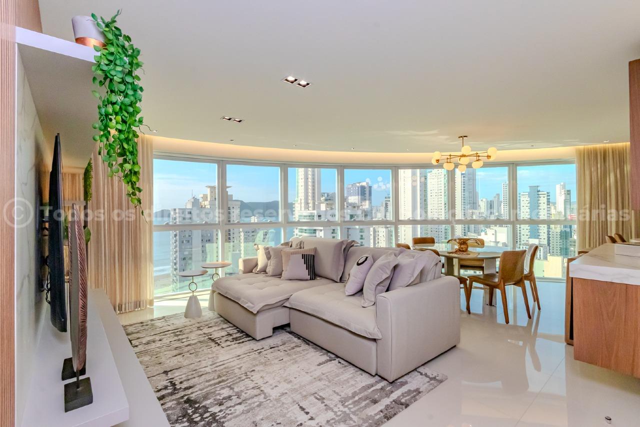 Foto do imóvel Apartamento Mobiliado com 4 Quartos e 3 Suítes à Venda no Edifício Olympo Tower em Balneário Camboriú