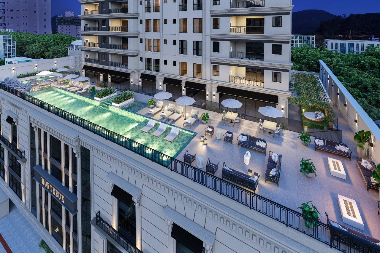 Foto do imóvel Apartamento na Planta com Vista Mar com 04 suítes a venda no Edifício Montreux em Itapema 